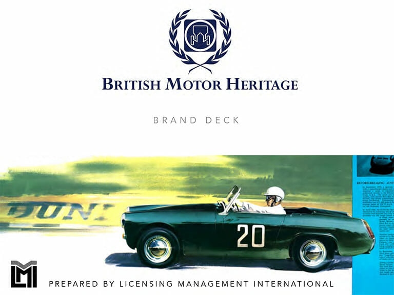 British Motor Heritage BRAND DECK LMI 2021