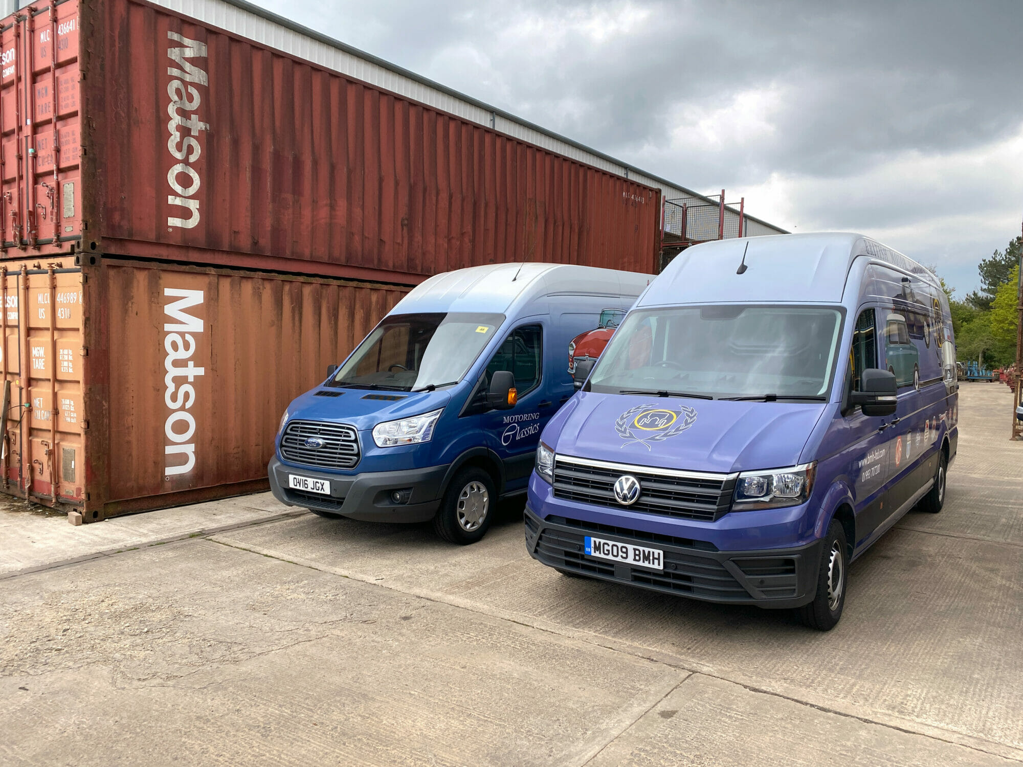 British Motor Heritage Vans