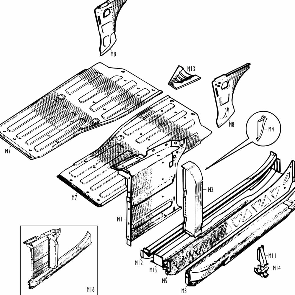 MGB Centre Body