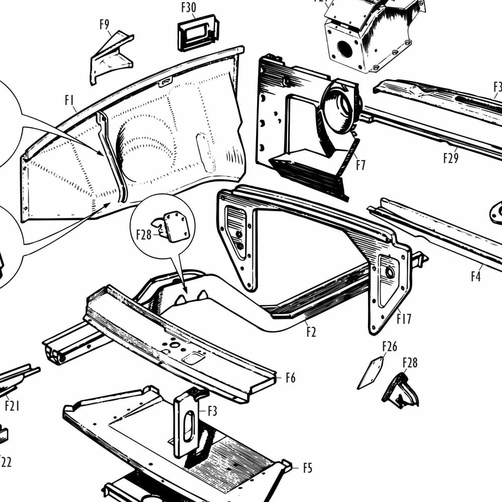 MGB Front Body