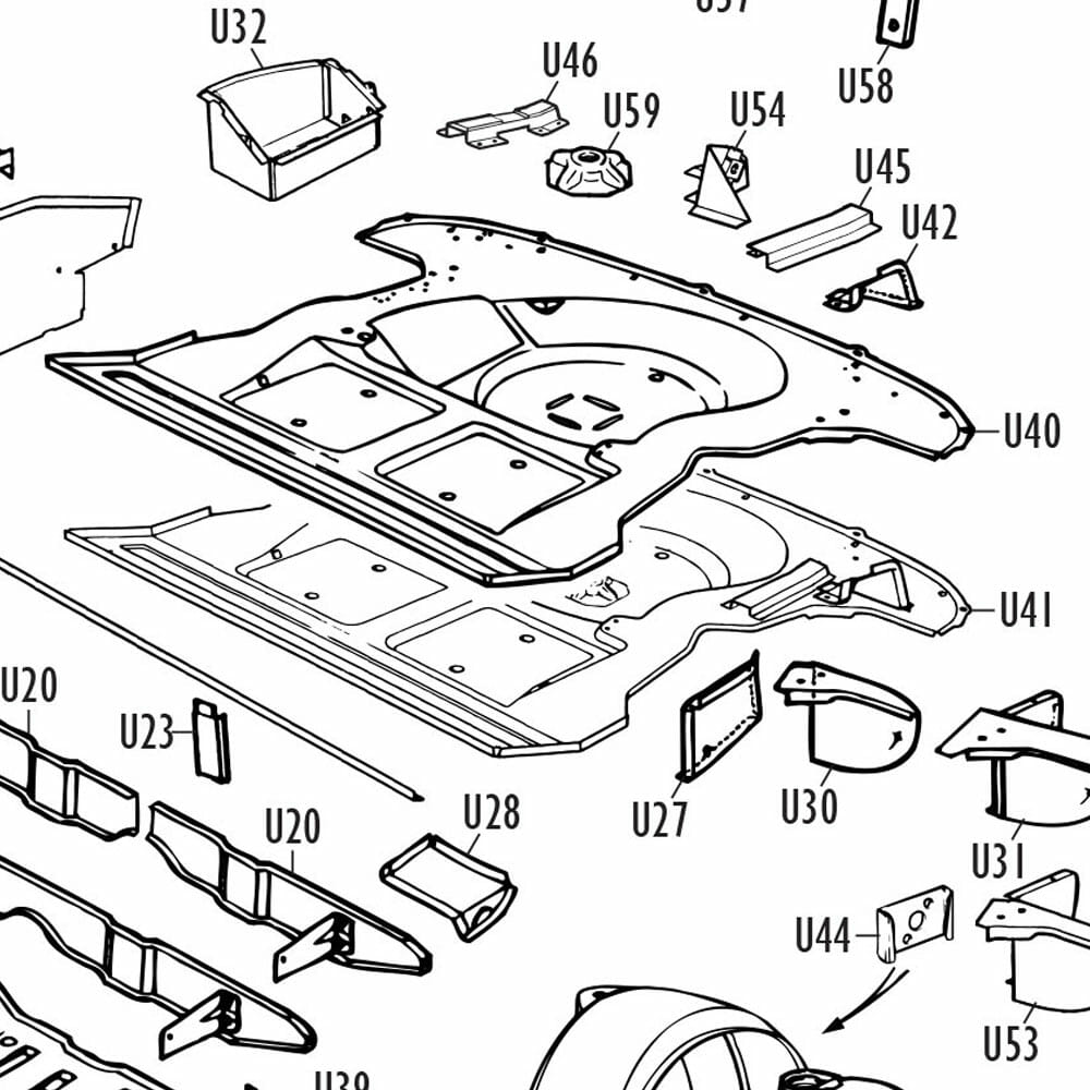 Parts-Mini Underframe