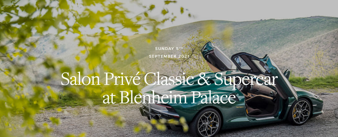 Salon Prive Classic Supercar Blenheim Palace