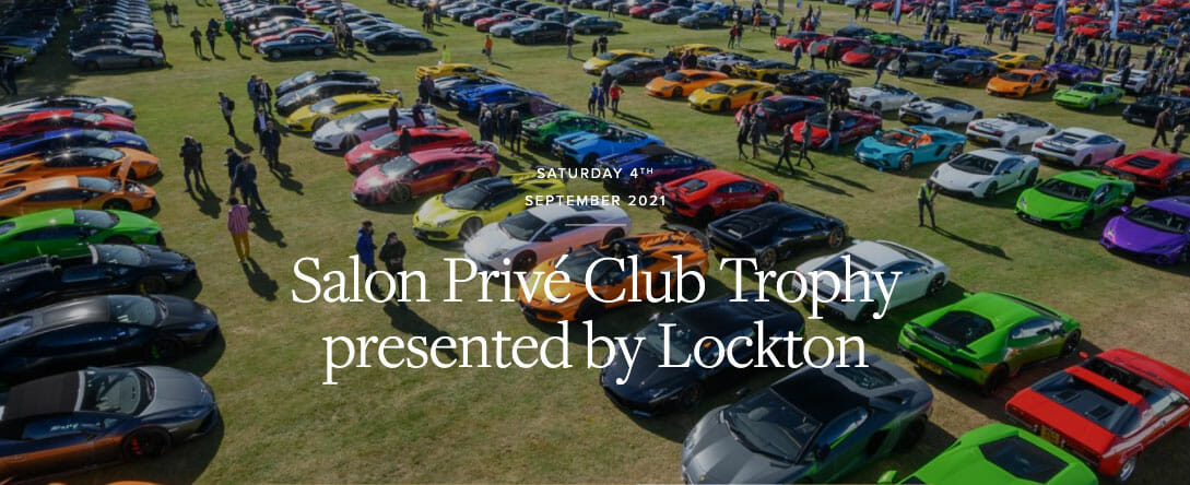 Salon Prive club Trophy Blenheim Palace
