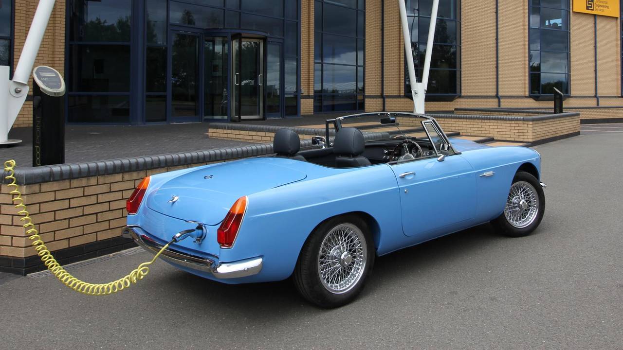 Electric MG Roadster