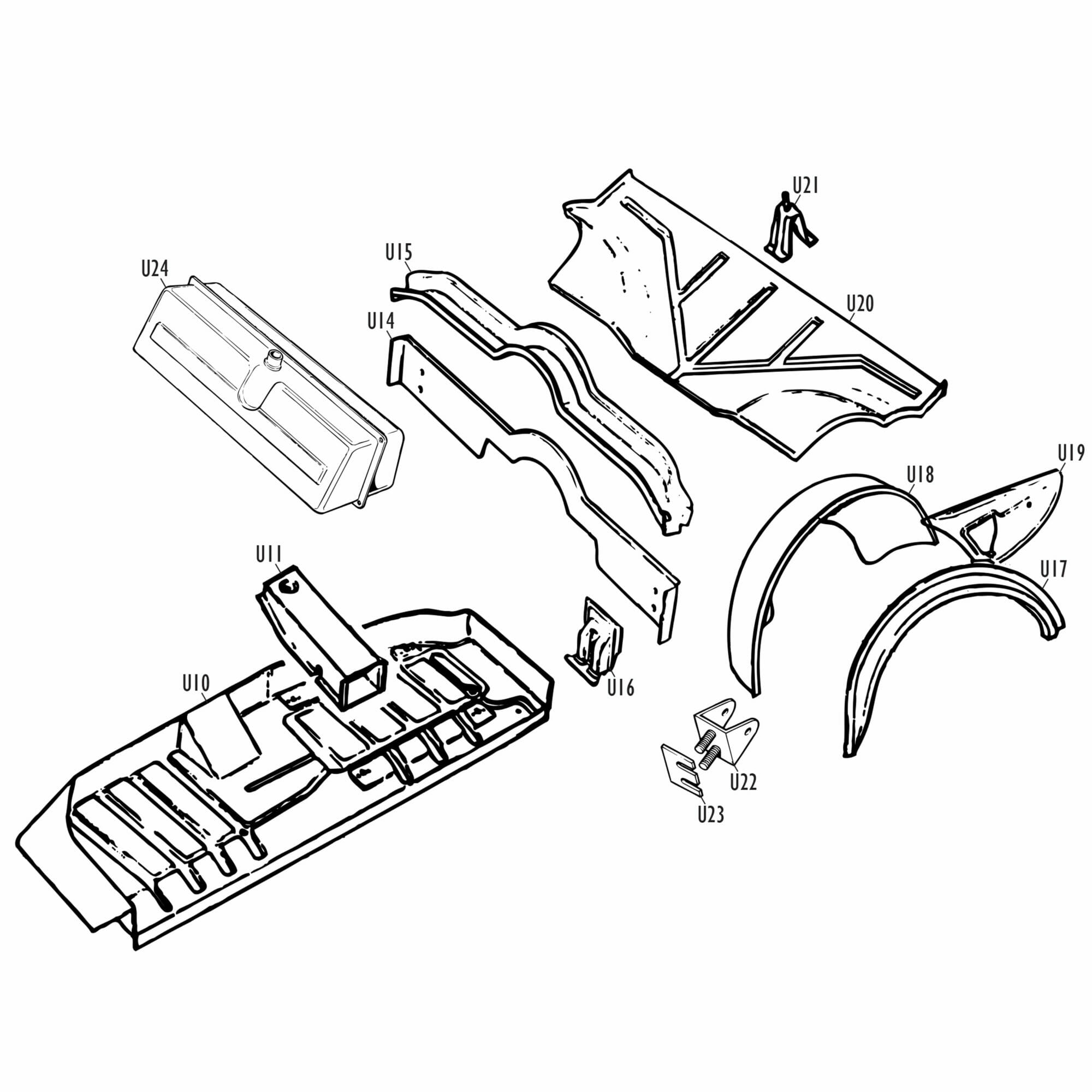 Triumph Spitfire - Inner Panels