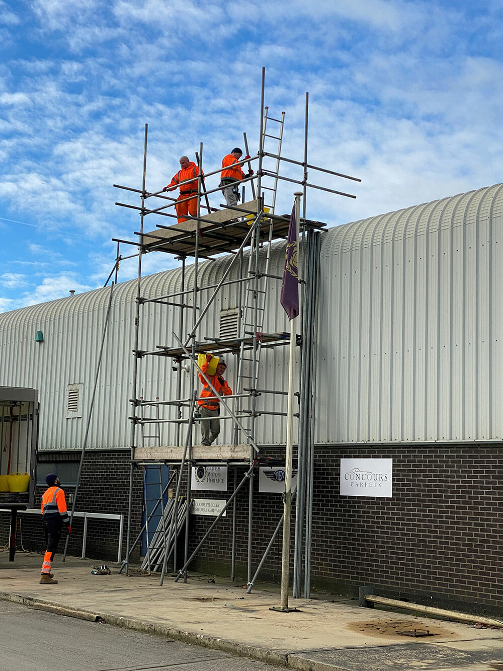 BMH solar Panel install