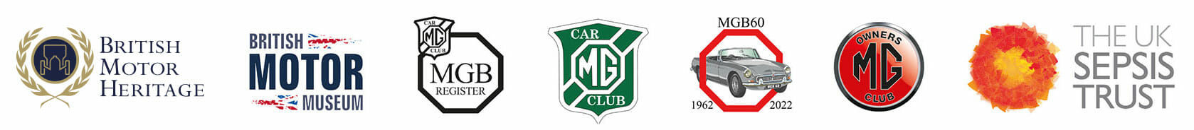 MGB 60th Anniversary stakeholder logos