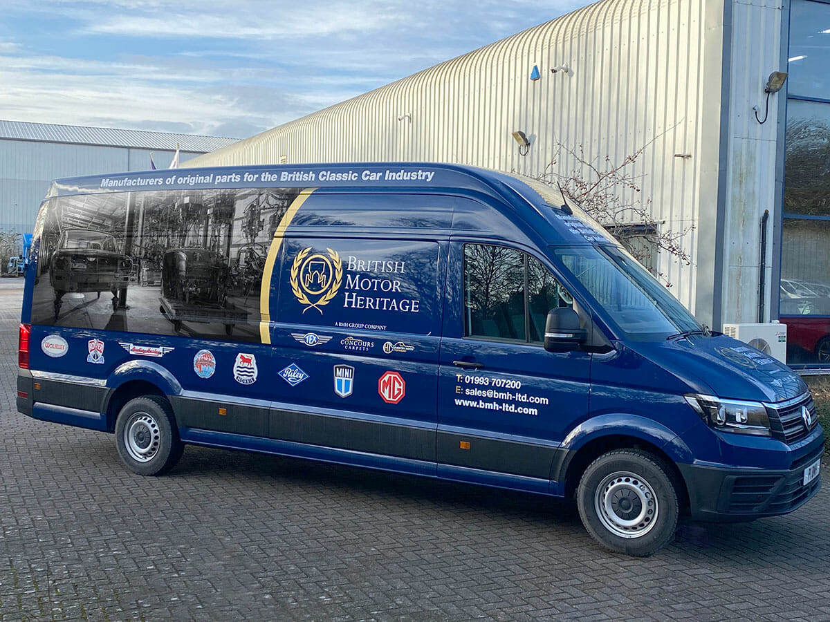 BMH New Van Livery Side View