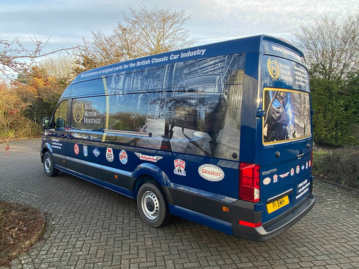 BMH New Van Livery