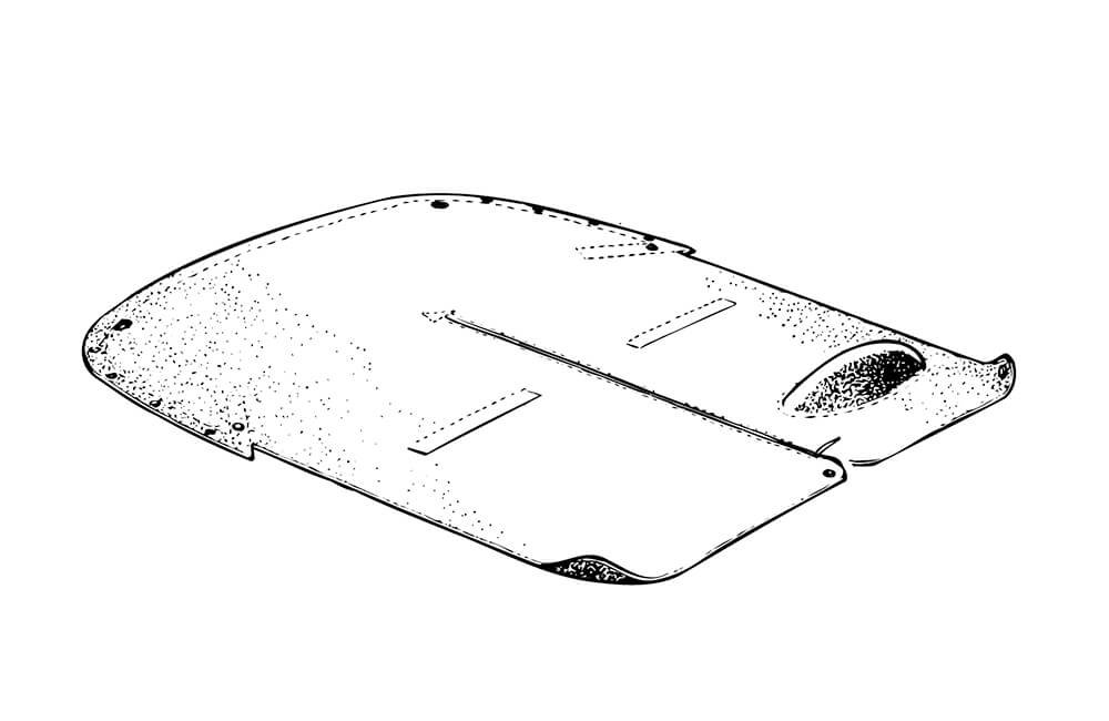 Coventry Hood & Tonneau - MGB Tonneau AHH6826, BHH1040