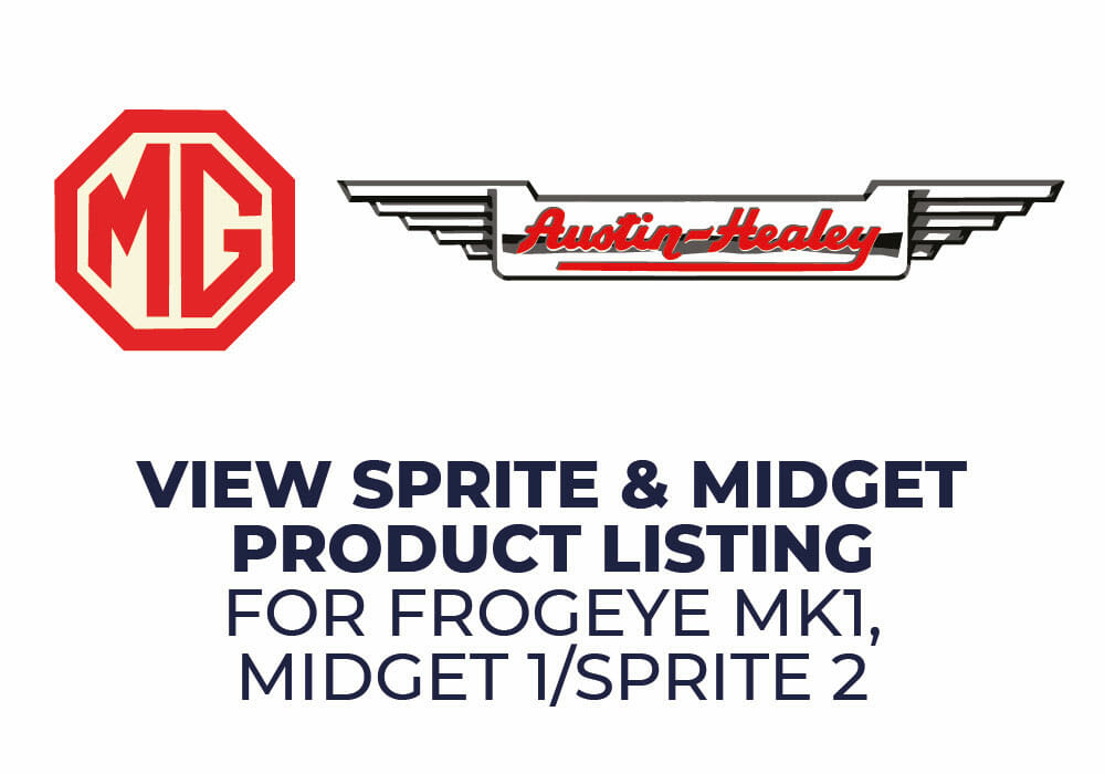 Coventry Hood & Tonneau - Sprite & Midget Products