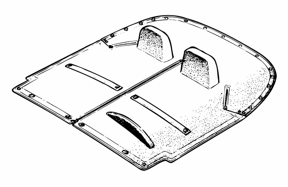 Coventry Hood & Tonneau - Sprite IV Midget III CHA125, CHA677 Tonneau