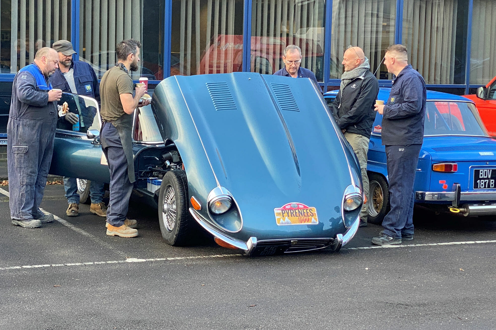 BMH Cotswold rally E-Type