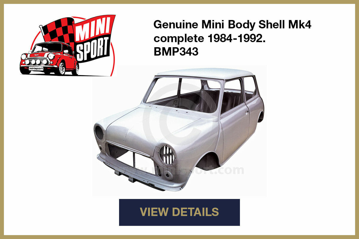 Mini Sport - Mini Mk4 Bodyshell Stock Items