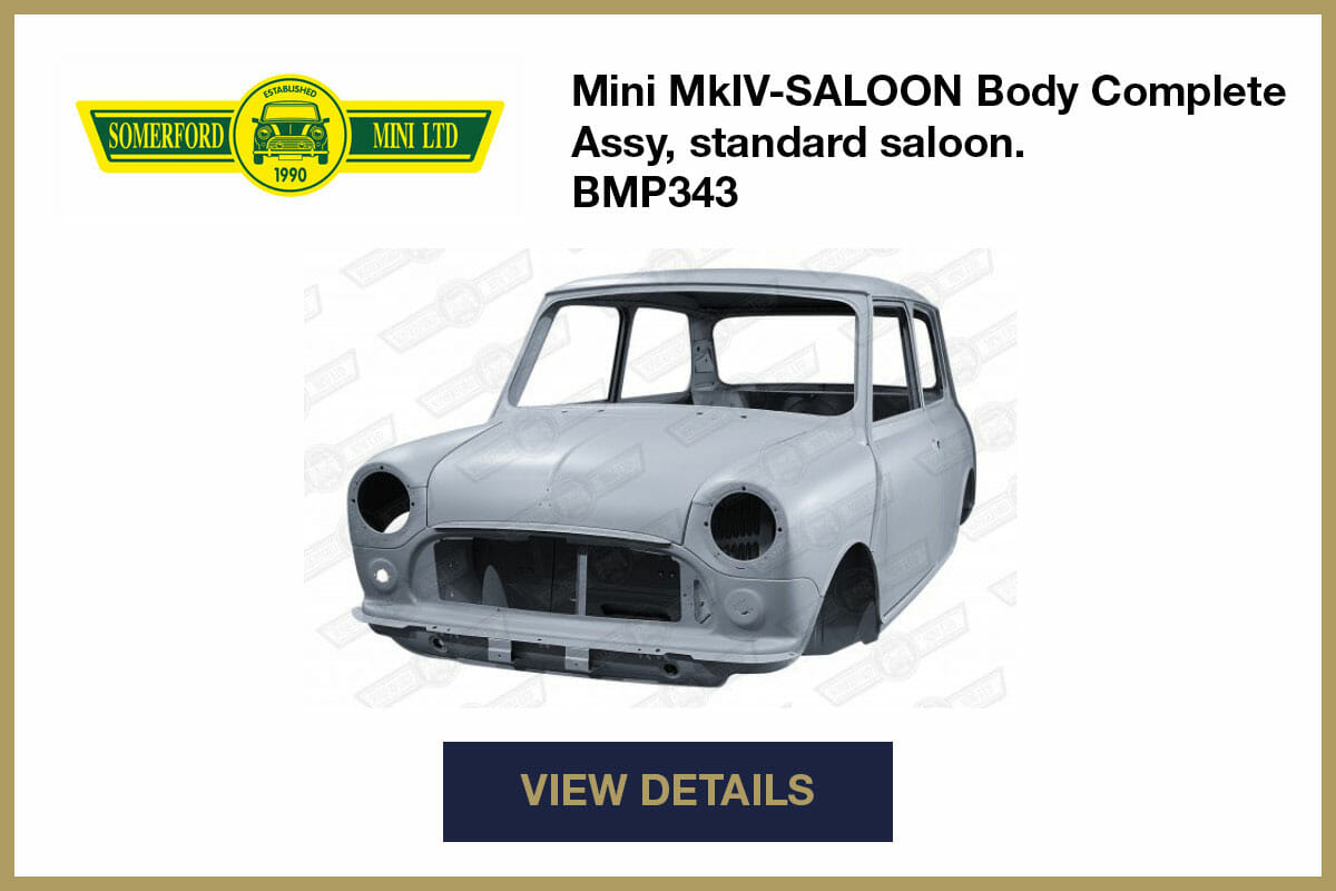 Mini MK4 Bodyshell Stock Items