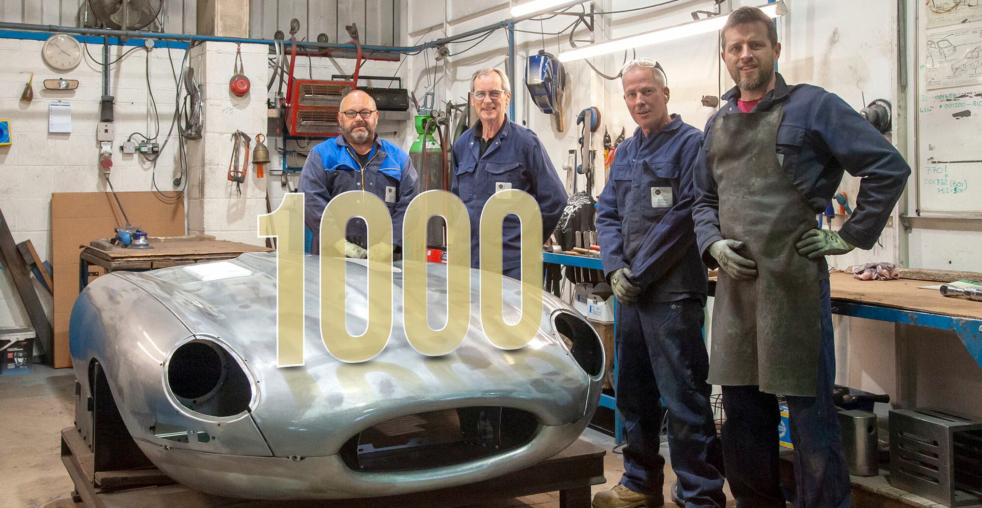 BMH complete 1000th replacement E-Type bonnet